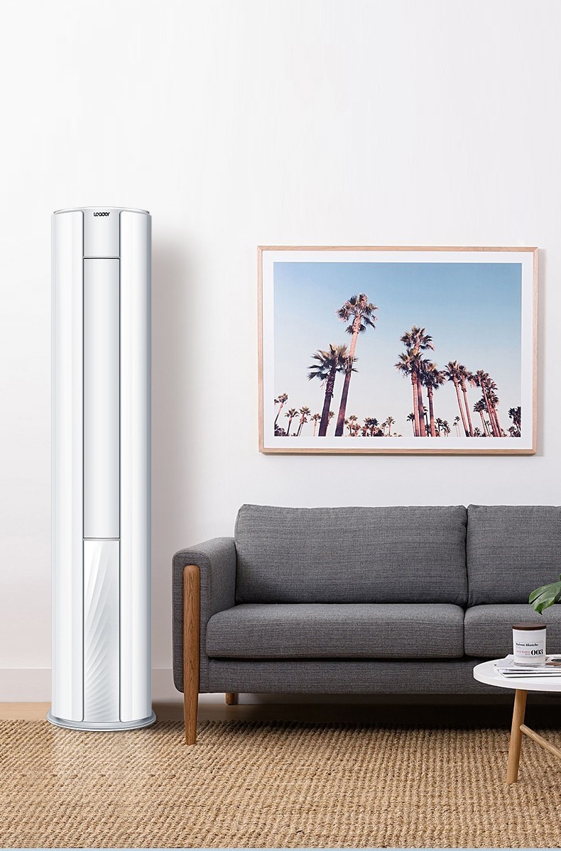 海尔空调出品统帅空调大23匹变频冷暖柜机立柜式圆柱新能效智能自大2