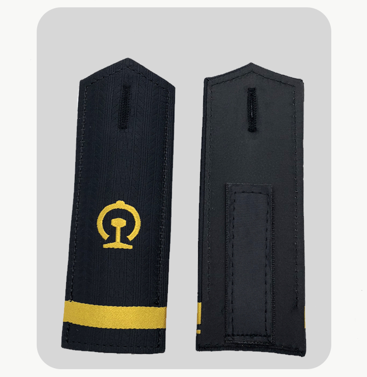 铭桥铁路肩章夏季衬衫制服肩牌中铁列车员列车长学校高铁动车无杠
