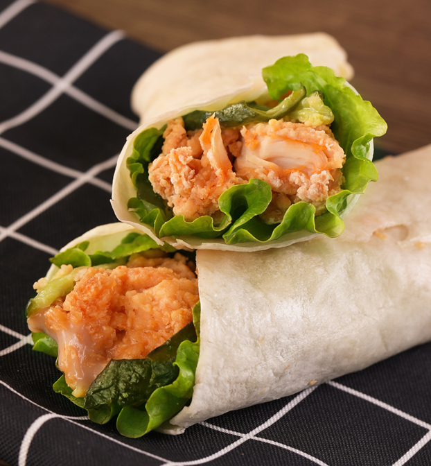 上赏墨西哥鸡肉卷 上赏墨西哥鸡肉卷奥尔良风味袋装独立包装冷冻半