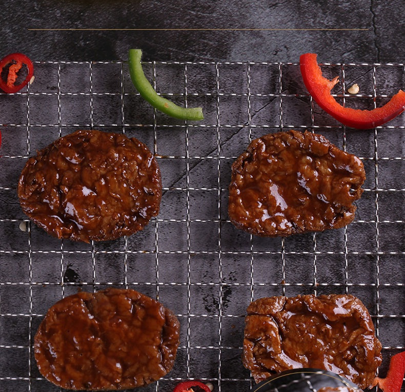 祖名素牛排500g豆干手撕素肉卤味素食零食小吃休闲食品素牛肉礼包 500