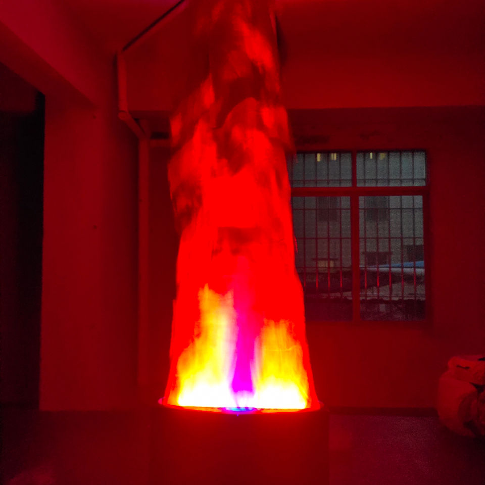 定制适用led仿真火焰灯电子遥控变色篝火晚会大火盆广场舞台婚庆假火