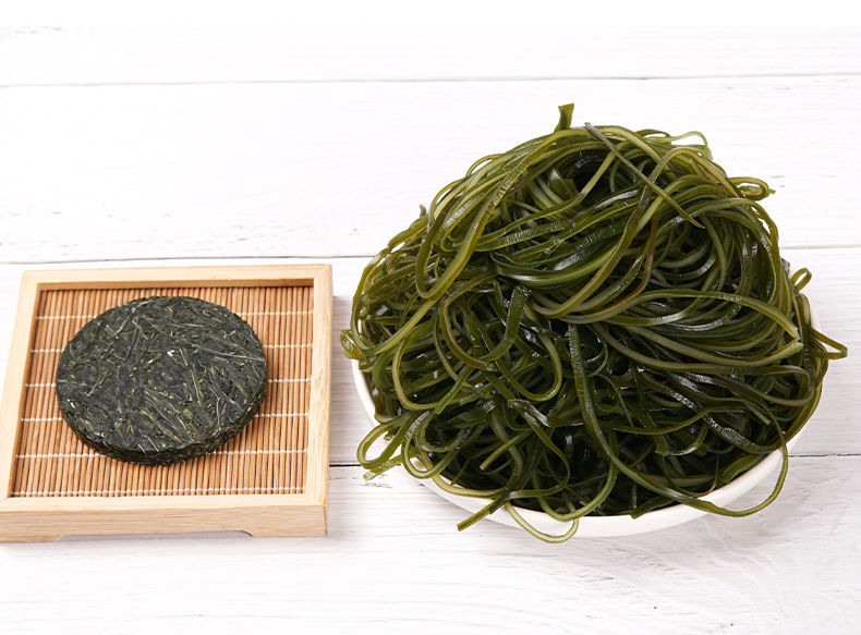 烘干压缩海带丝圆饼免煮拌凉菜独立包装无沙免洗海带丝干货批发 【15g