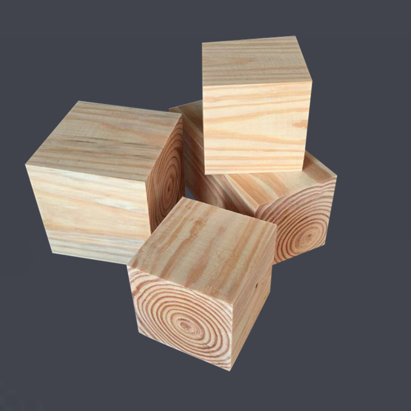 diy航模材料正方体木块101010cm小木方块垫高硬木实木松木方条101015
