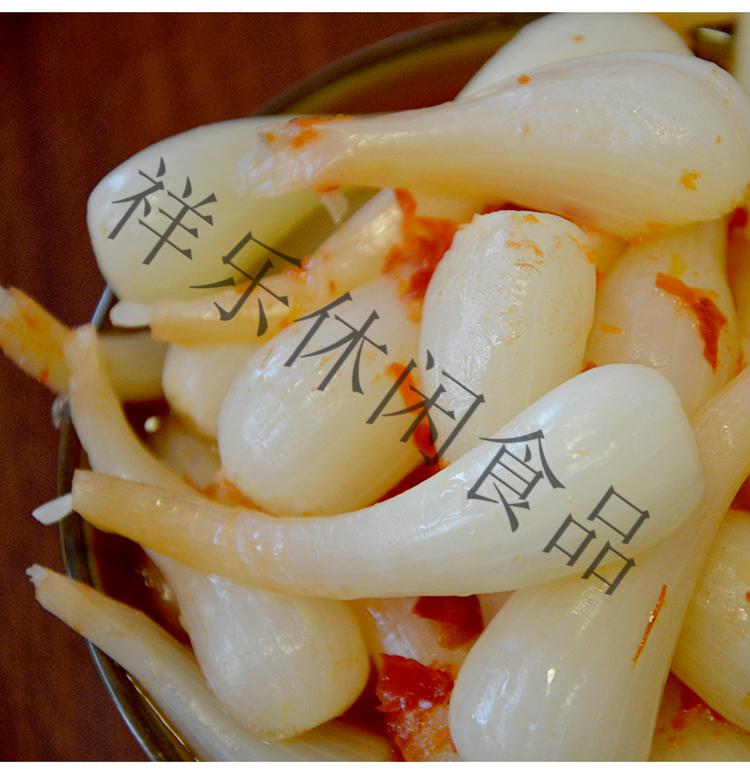 恩施酸辣藠头咸菜脆荞头腌菜特产酸辣藠头孕妇可食450g