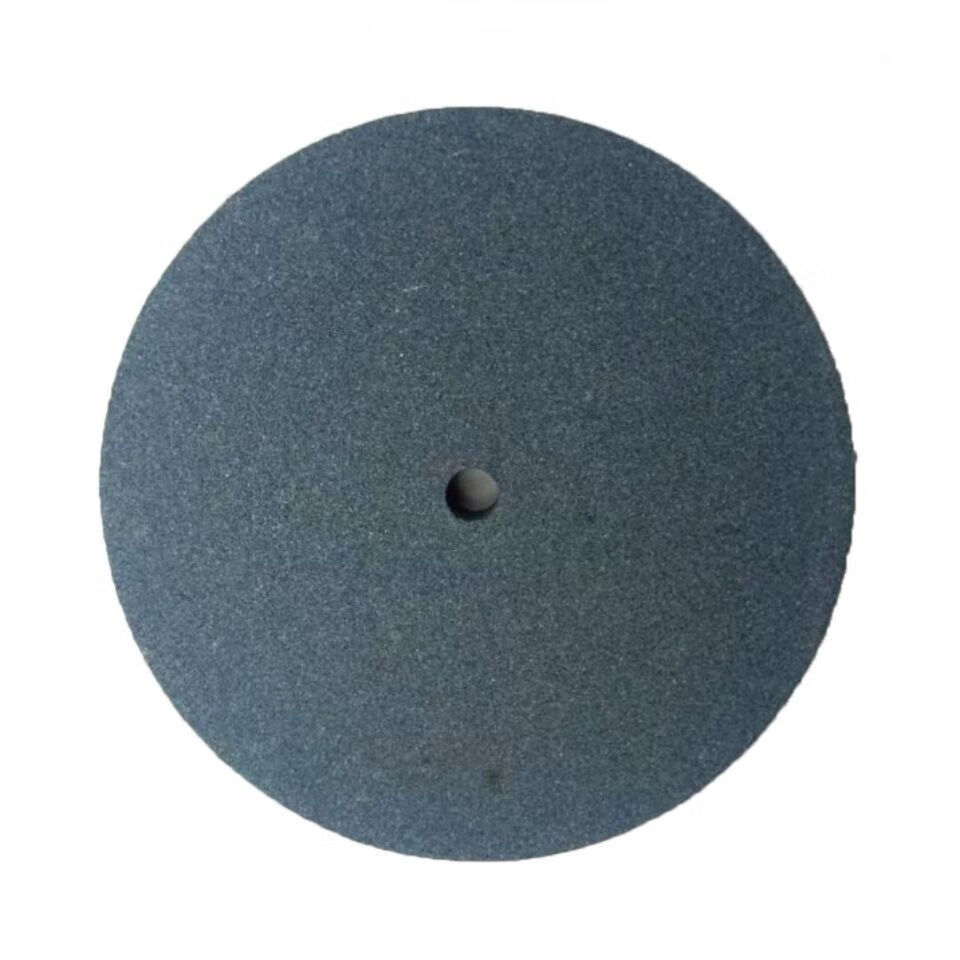 润华年 圆形砂轮磨刀石粗细家用镰刀工业磨刀器吃铁耐磨 36目砂轮长15