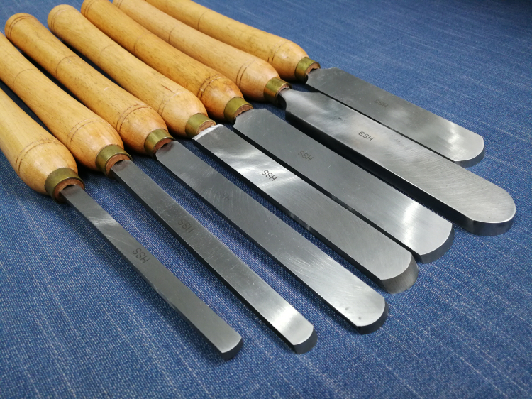 圆刮刀圆头刀高速钢手持式木工车刀车木刀旋木刀刀宽度11mm