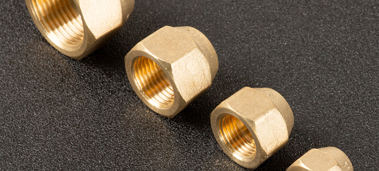 空调公制英制铜纳子铜接头铜螺帽空调铜管铝管锻造螺帽2分加厚锻压纳