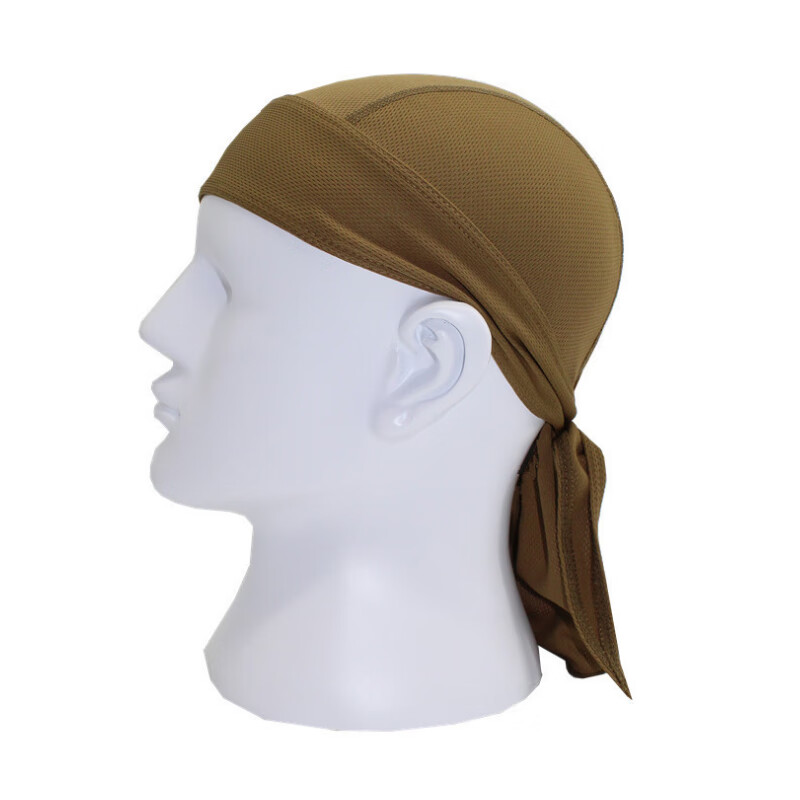 花行海盗头巾silkydurag美式嘻哈说唱网眼短款透气篮球街舞bboy海盗