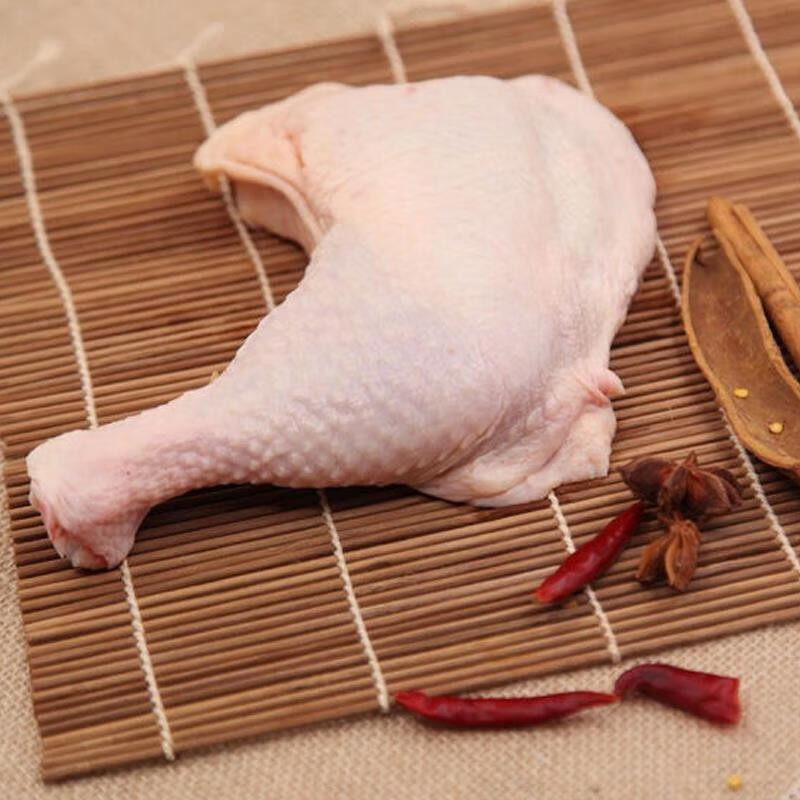 新鲜冷冻鸡边腿鸡腿新鲜生鸡大腿鸡烧烤炸腌制食土鸡鸡腿4斤