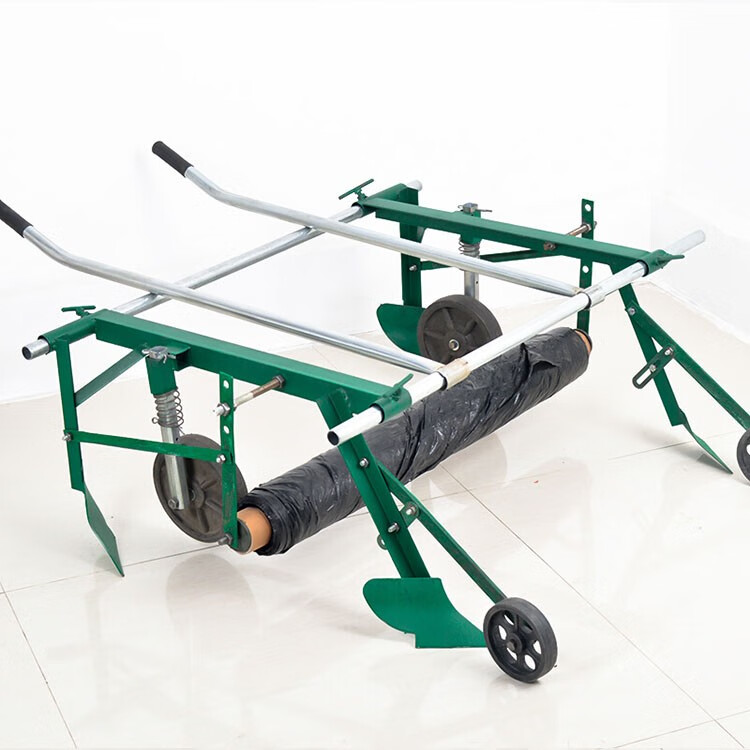 农用地膜覆盖机 人力覆膜机多功能蔬菜 高垄平垄可调土豆烟叶花生