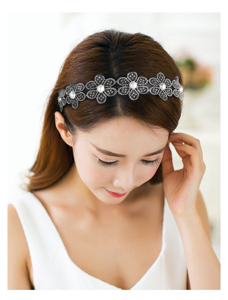 张太太发箍女百搭外出发带韩国甜美发卡简约气质头饰压发防滑头箍