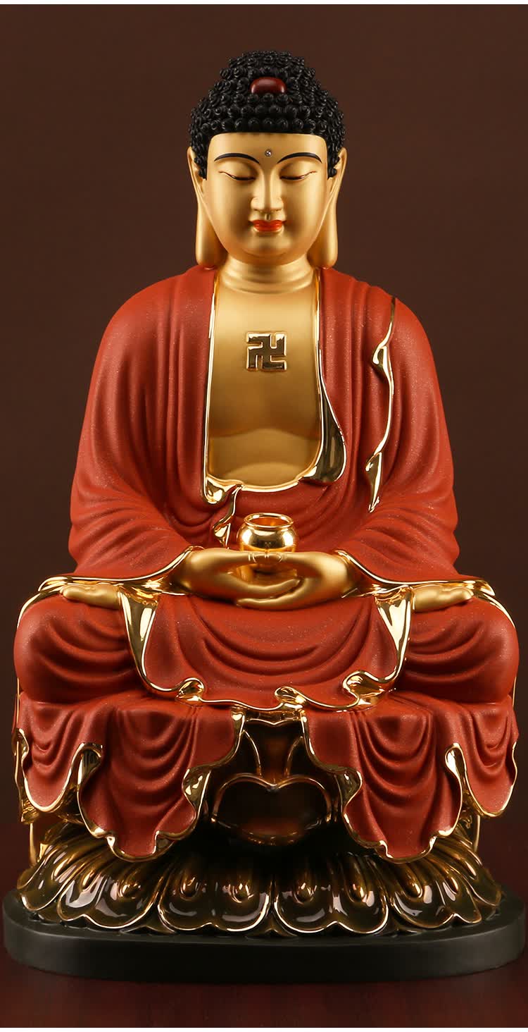 地藏王菩萨铜娑婆三圣释迦牟尼佛地藏王观音菩萨大日如来阿弥陀佛佛像