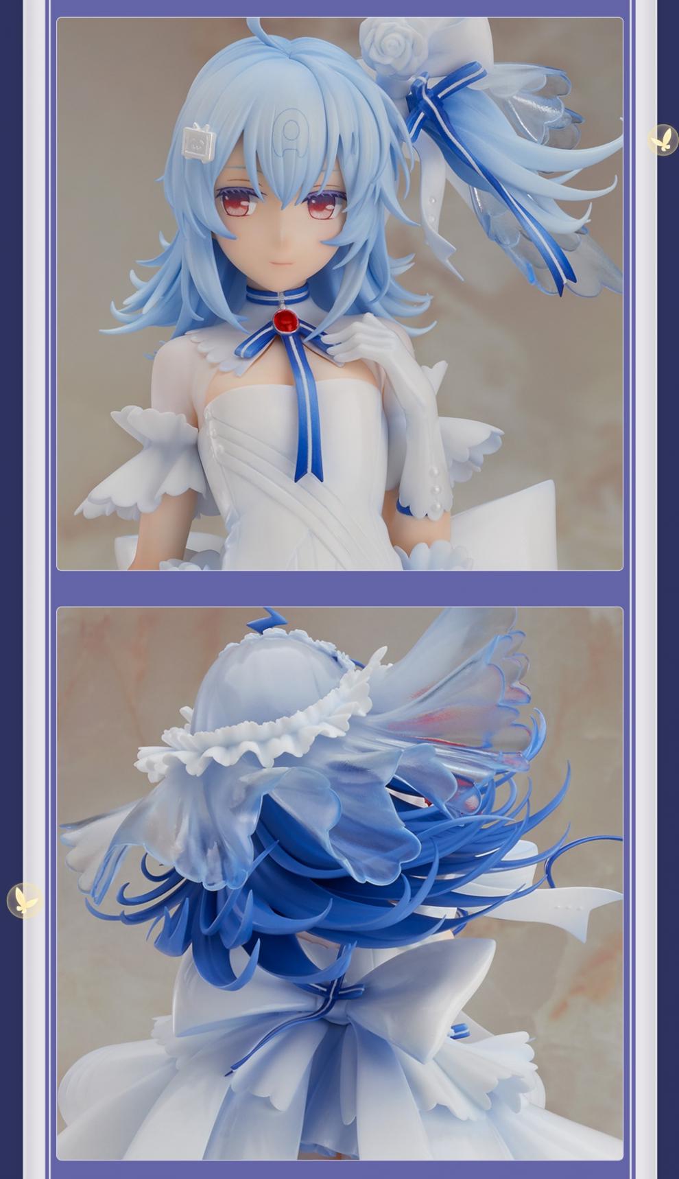 10周年纯白之爱 2233娘 婚纱 限量十周年 全新现货带背景板 顺丰速运