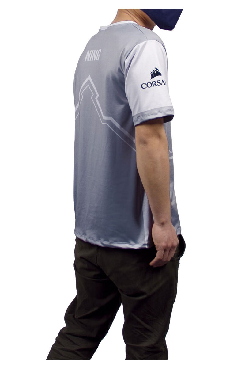 ig队服短袖英雄衣服联盟吃鸡男女可定制id电竞服比赛服lpl战队 ig短袖