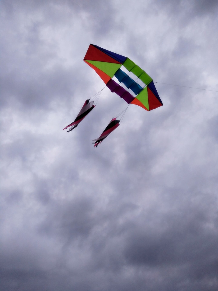 新款雷达风筝新款潍坊伞布雷达风筝大型成人儿童风筝微风易飞线轮雷达