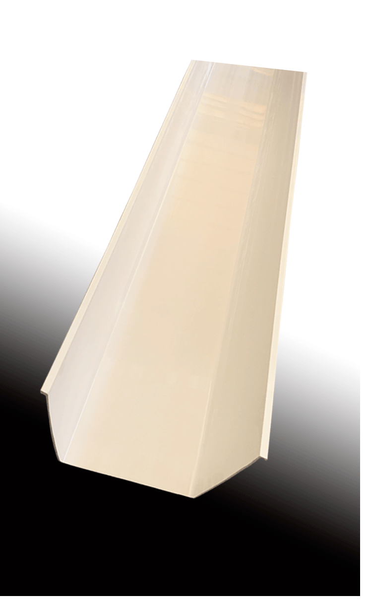 屋檐排水槽u型塑料排水沟花草植物种植槽工业天沟 pvc小水槽/米【图片