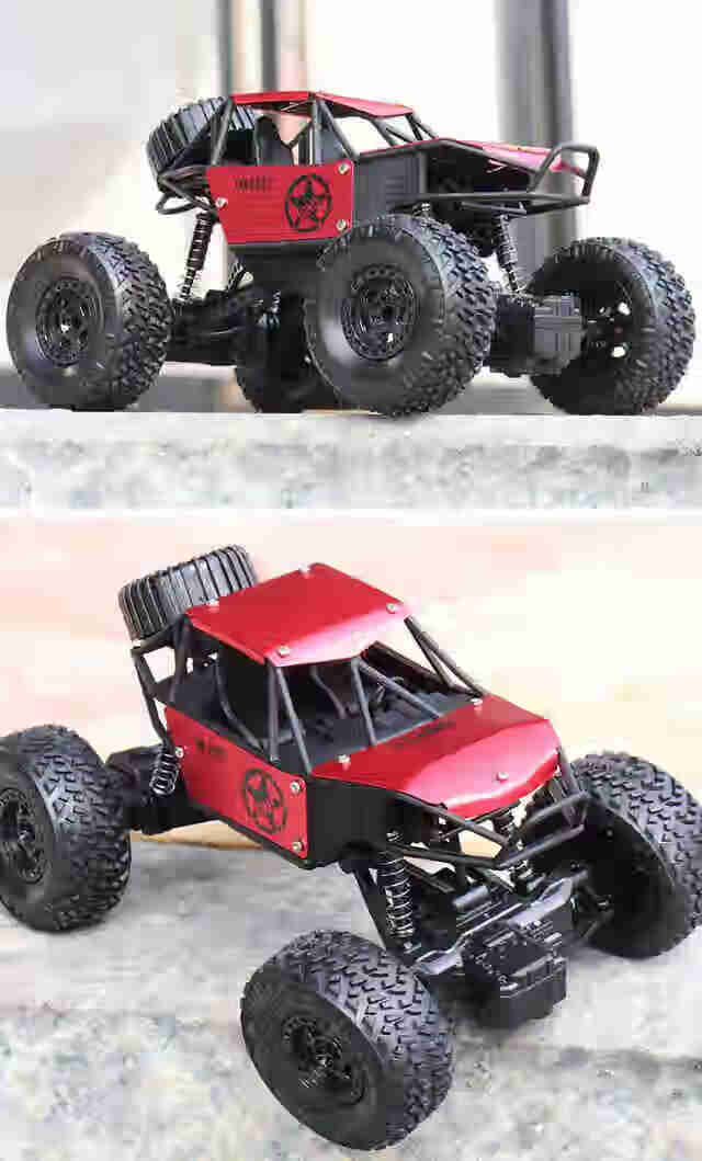 迷铭乐 遥控越野车六驱超大号遥控越野车四驱六驱攀爬车超大合金充