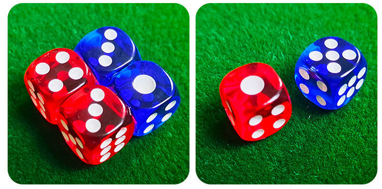 棋牌室专用麻将机配件全部通用水晶色子骰子大号筛子塞子骰粒甩子12