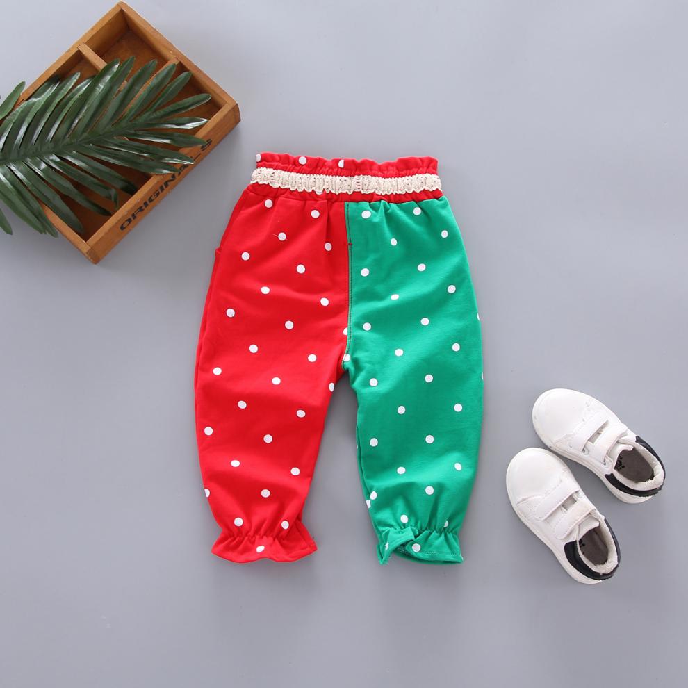 迪士尼(disney)儿童裤子婴儿纯棉鸳鸯裤宝宝春秋季长裤男女童周岁百天