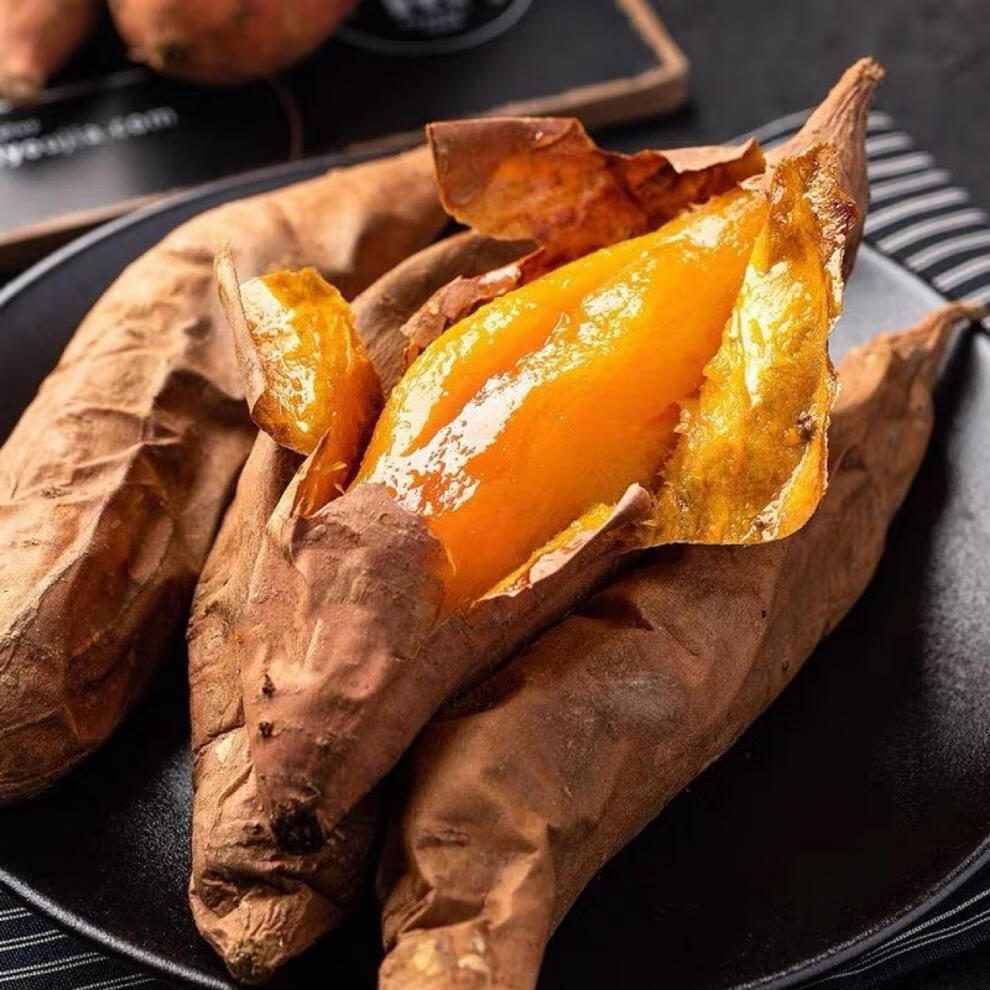 正宗烟薯25号红薯新鲜蜜薯沙地番薯烤地瓜批发 烟薯25 5斤中果【图片