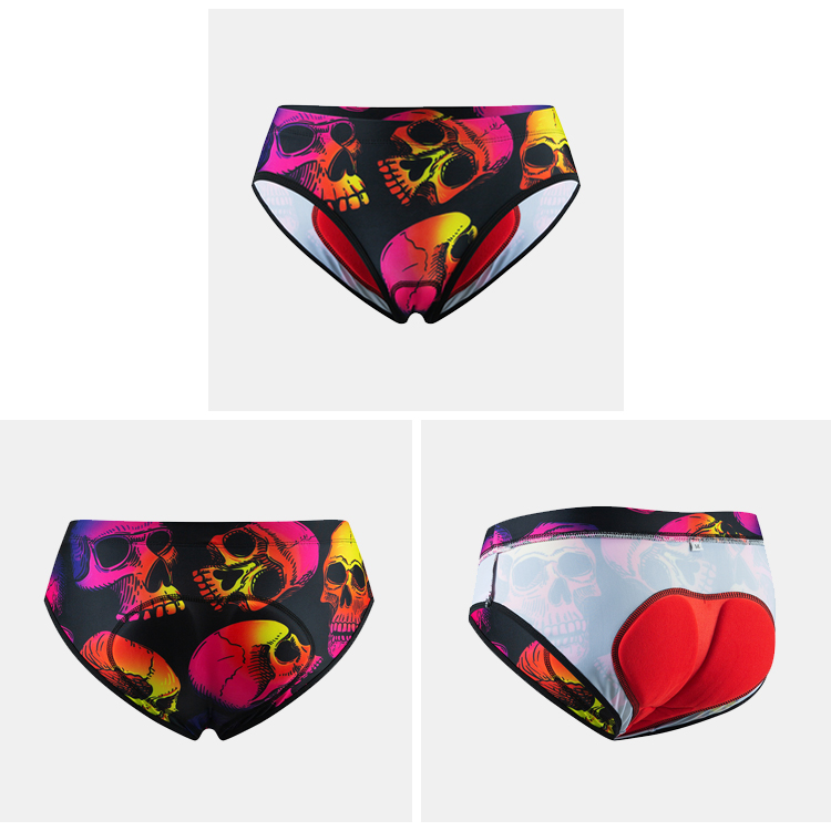 内裤自行车公路车女款减震排汗透气动感单车裤摩托车内穿骑行三角内裤