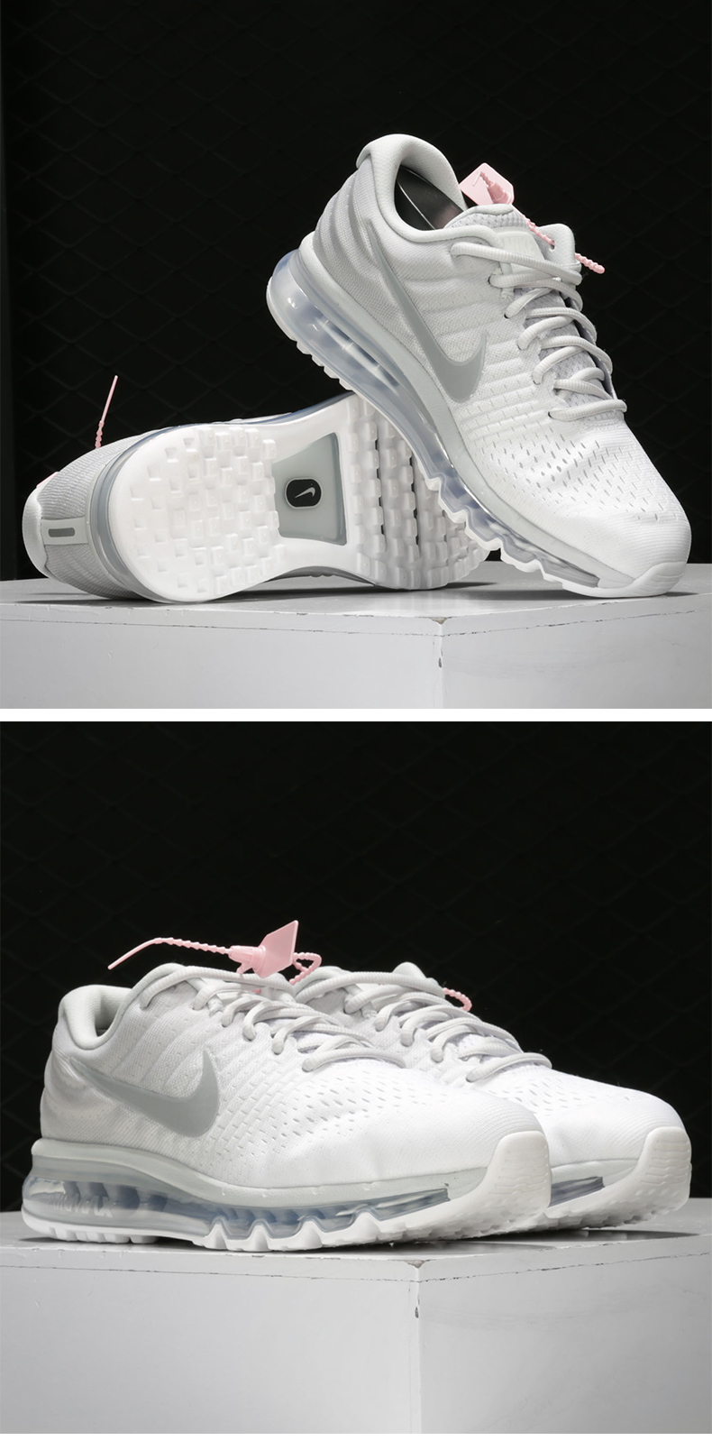 nike/耐克 air max全掌气垫 男子减震透气休闲跑步鞋 849559 620469