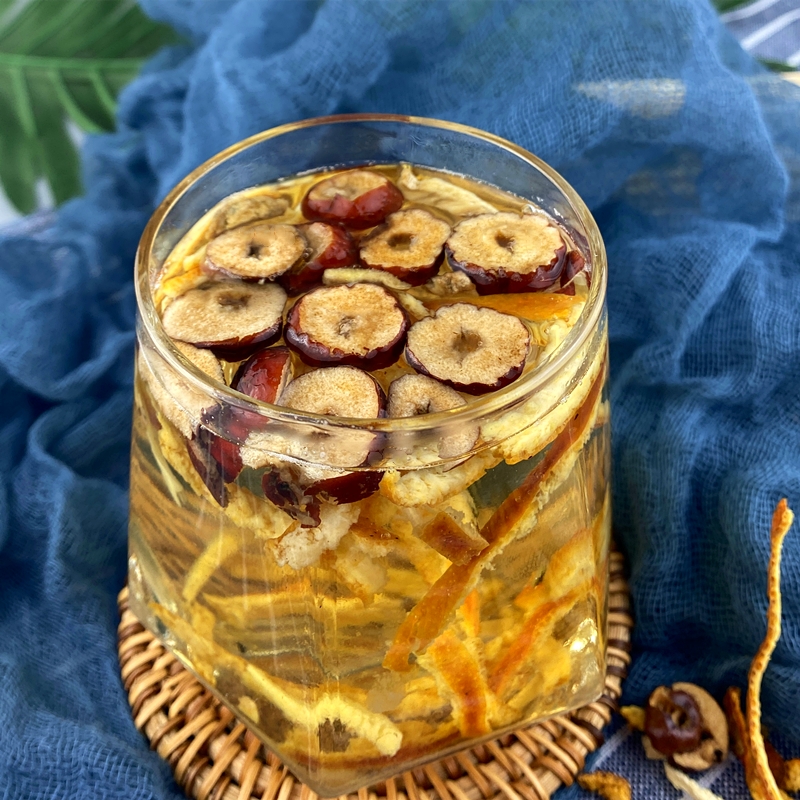 陈皮姜枣茶三伏天组合茶大枣片红枣干姜丝生姜柑皮泡水橘皮老姜茶20包