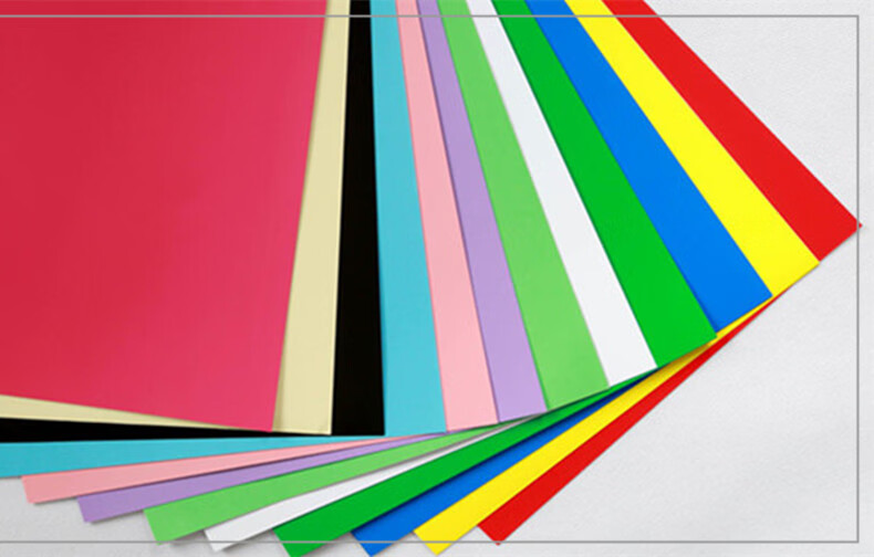 彩色背胶纸打印纸防水耐撕pvc标签贴纸a4空白激光打印纸pet纸固定资产