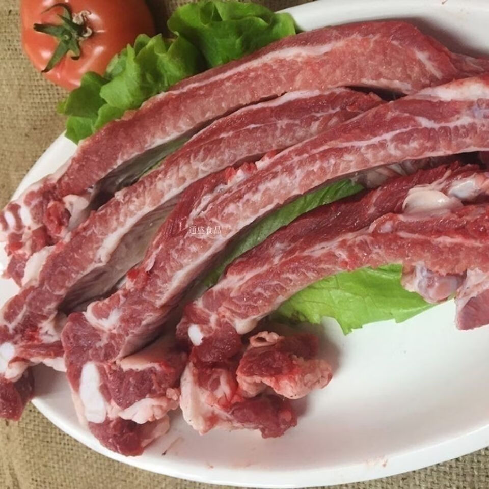 智维理克 猪排骨新鲜速冻黑猪肋排整排切条猪肉生鲜 猪肋排5斤装