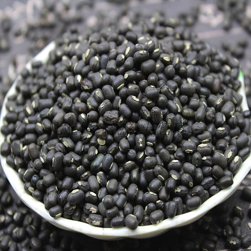 黑绿豆5斤黑皮绿豆黑绿豆黑小绿豆农家自种