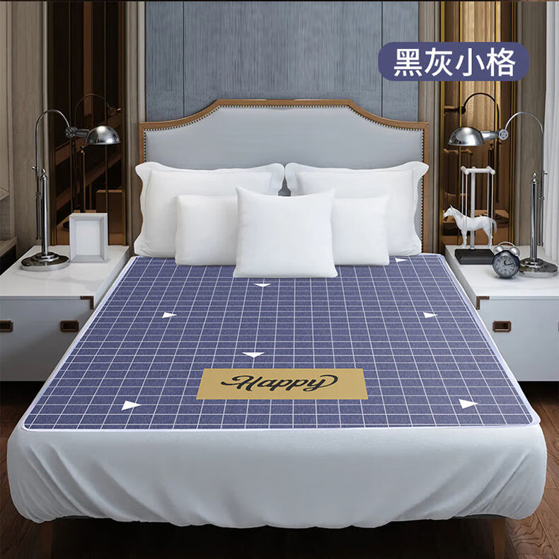 老人隔尿垫防水垫床上可洗成人用中老年人瘫痪床垫可水洗护理垫子蓝格