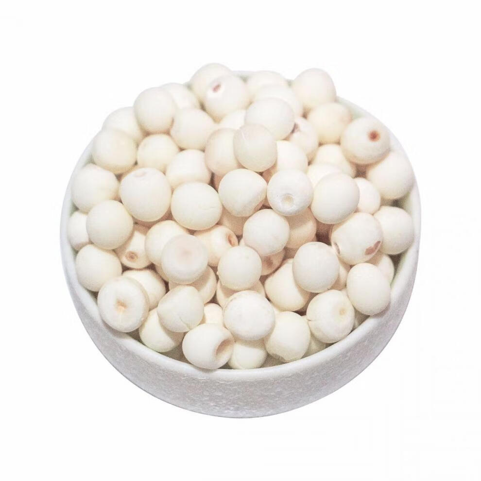 苏芡农家芡实鸡米头500g袋干货白茨实仁苏州特产手工剥皮欠实100g