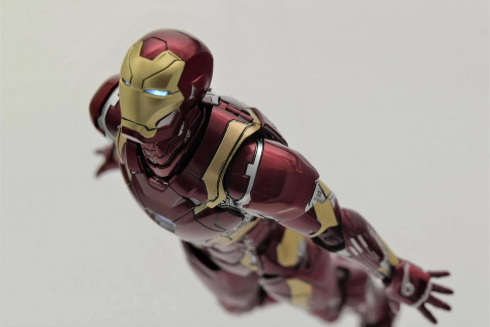 【限·时·秒·杀】变形·金刚cs钢铁侠mk46合金1/12比例发光超可动