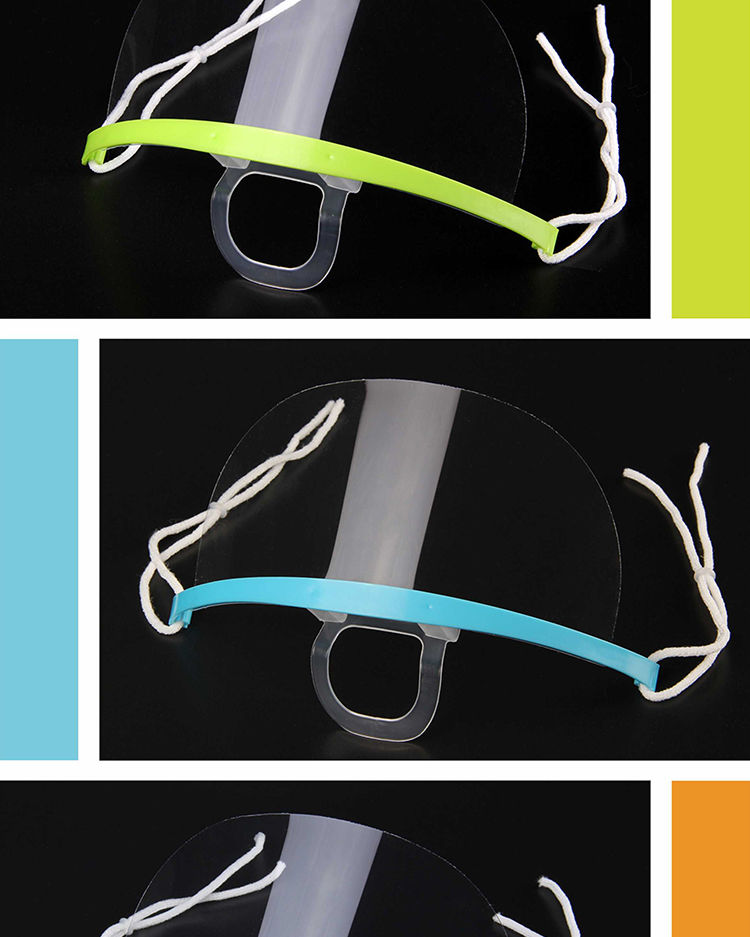 油烟透明口罩透明口罩餐饮防雾塑料口罩酒店厨房餐厅饭店厨师口罩微笑