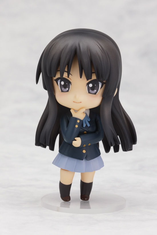 gsc粘土人轻音少女中野梓104#秋山澪#82q版可换脸手办模型 中野梓104