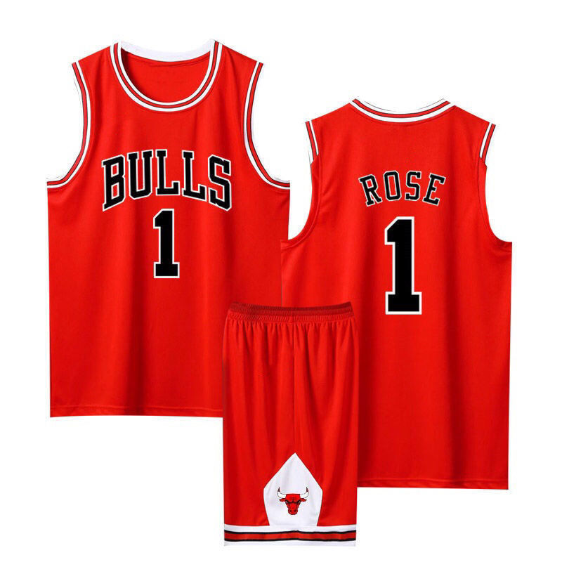 腾讯体育同款公牛队服球衣23号篮球服运动套装定制男女背心成人儿童