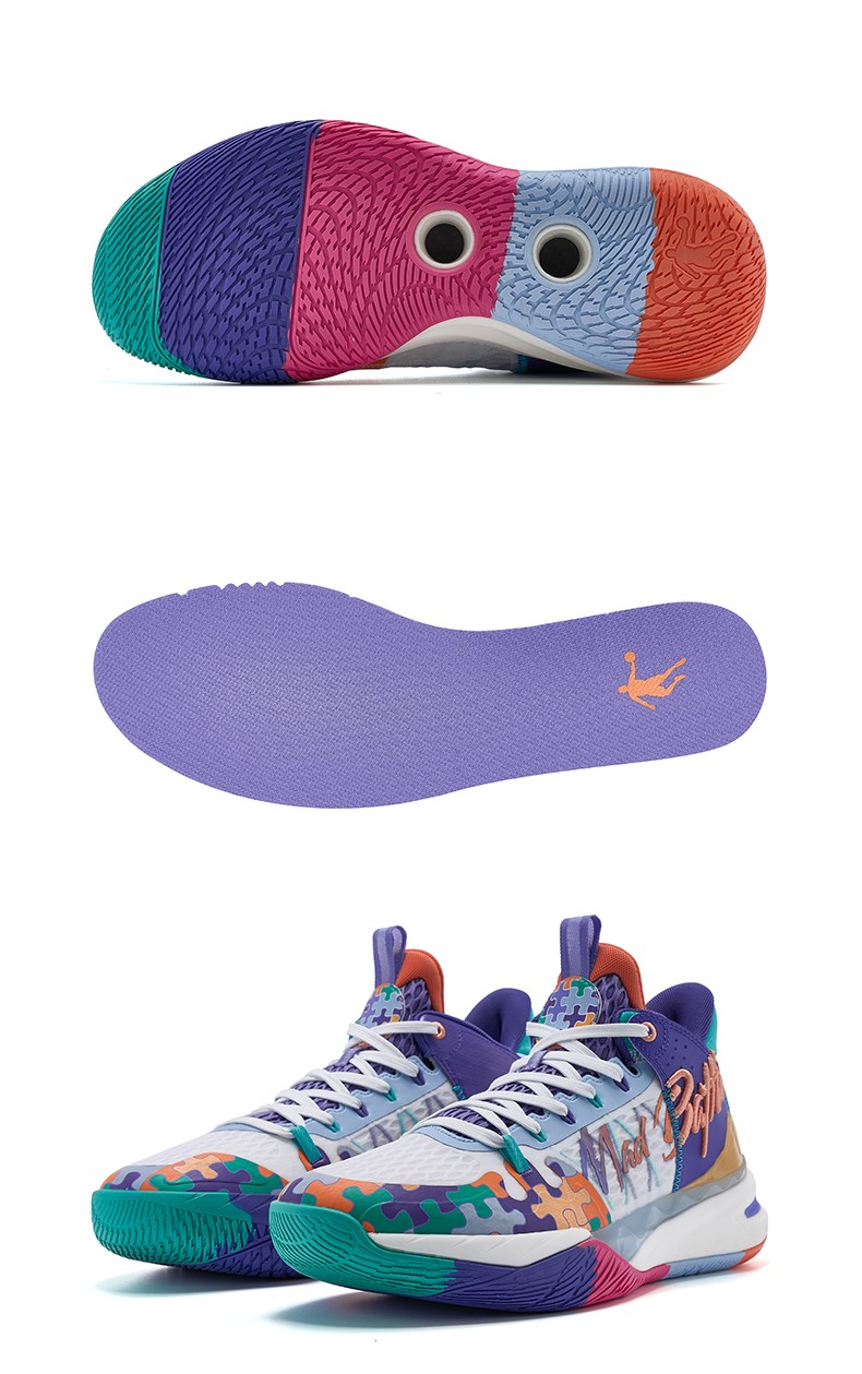 乔丹官方旗舰风刃2代实战篮球鞋巭light减震科技运动鞋男鞋透气战靴男