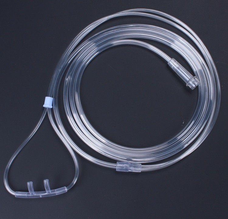 吸氧机鼻吸式家用吸氧管双鼻塞氧气管鼻氧导管5米2米3米通用专用2米