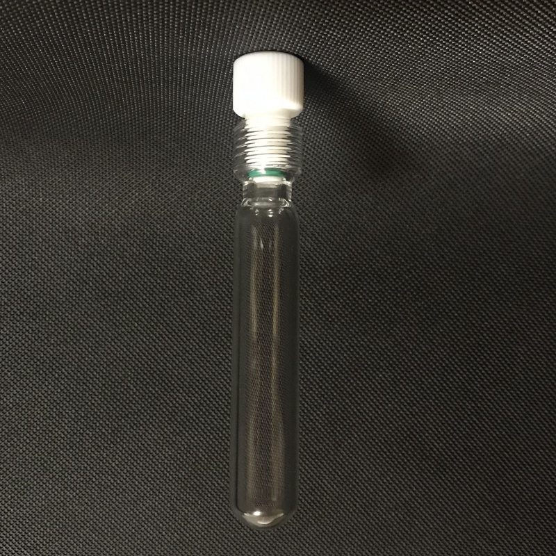 耐压瓶玻璃内螺口耐压管防爆管密封反应管水解管10/35/50/100ml 平底