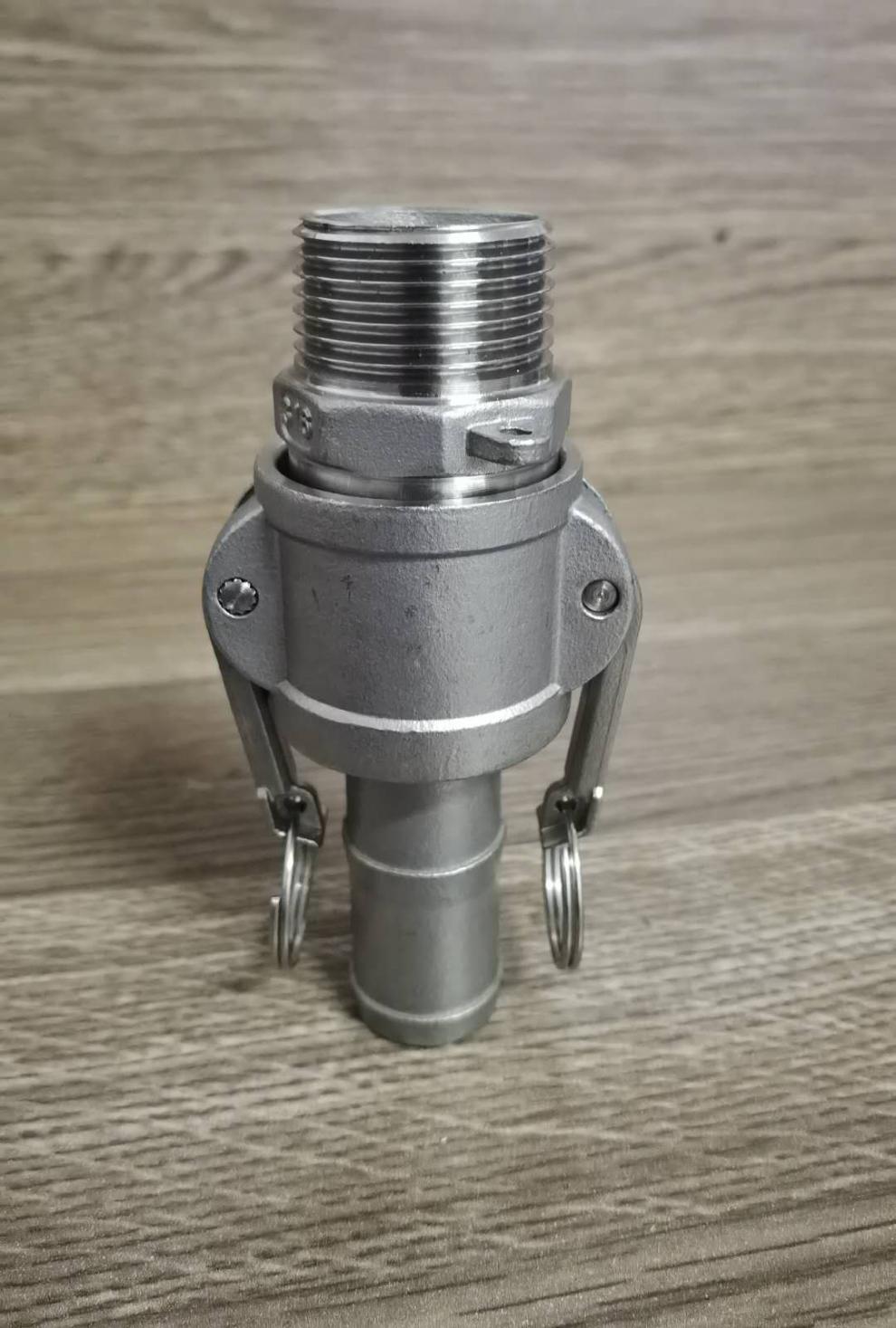 不锈钢快接快速接头卡扣式304abcd内螺纹扳把式高压活接内丝公母ab304