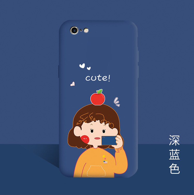 乔伊斯 苹果6液态硅胶手机外壳iphone6s保护套iphone6s全包边硅胶软壳