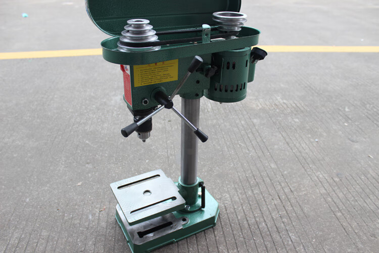 台转220v迷你小型台钻家用多功能微型转床钻孔机佛珠机车床木工 350w