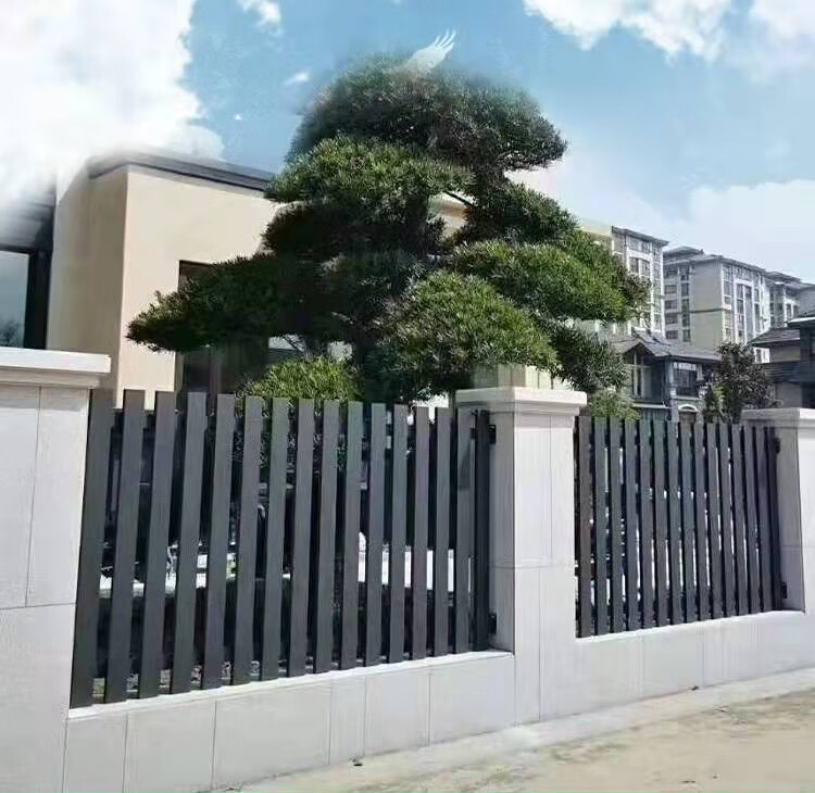 德骊嘉 简易铝艺护栏阳台别墅围墙栏杆新中式铝合金围栏篱笆庭院小区