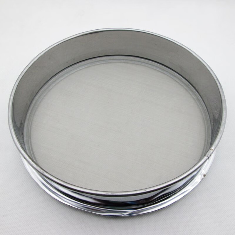 筛子筛网面粉筛标准分样筛筛粉筛沙子过滤网筛超细 直径50厘米(8-200