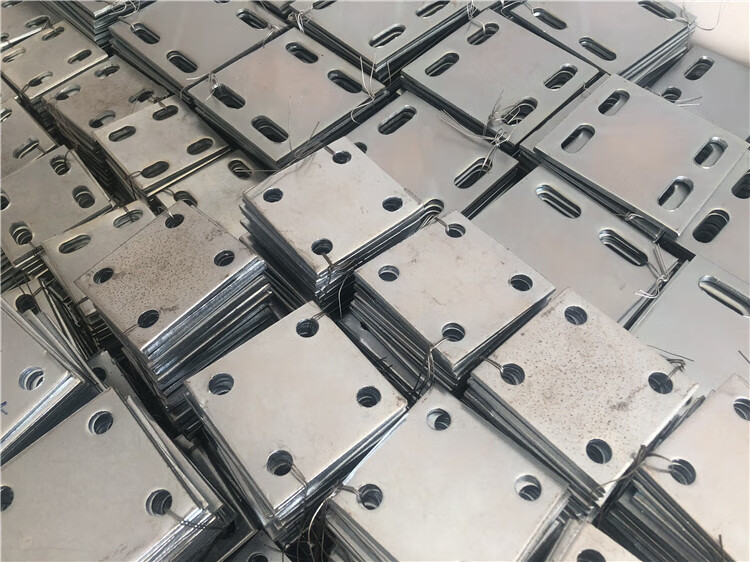 预埋件冷镀锌预埋铁板/预埋/铁板紧固件幕墙配件/工程幕墙连接件 100*