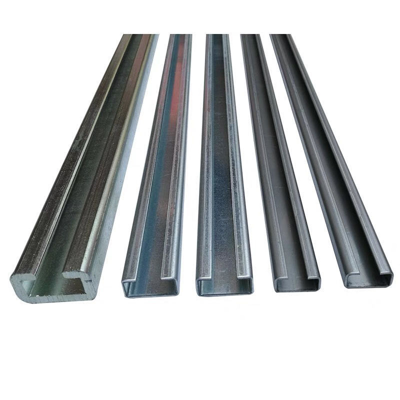 定制适用液压升降平台酒店传菜电梯专用轨道c型槽钢型材导轨加厚叉车