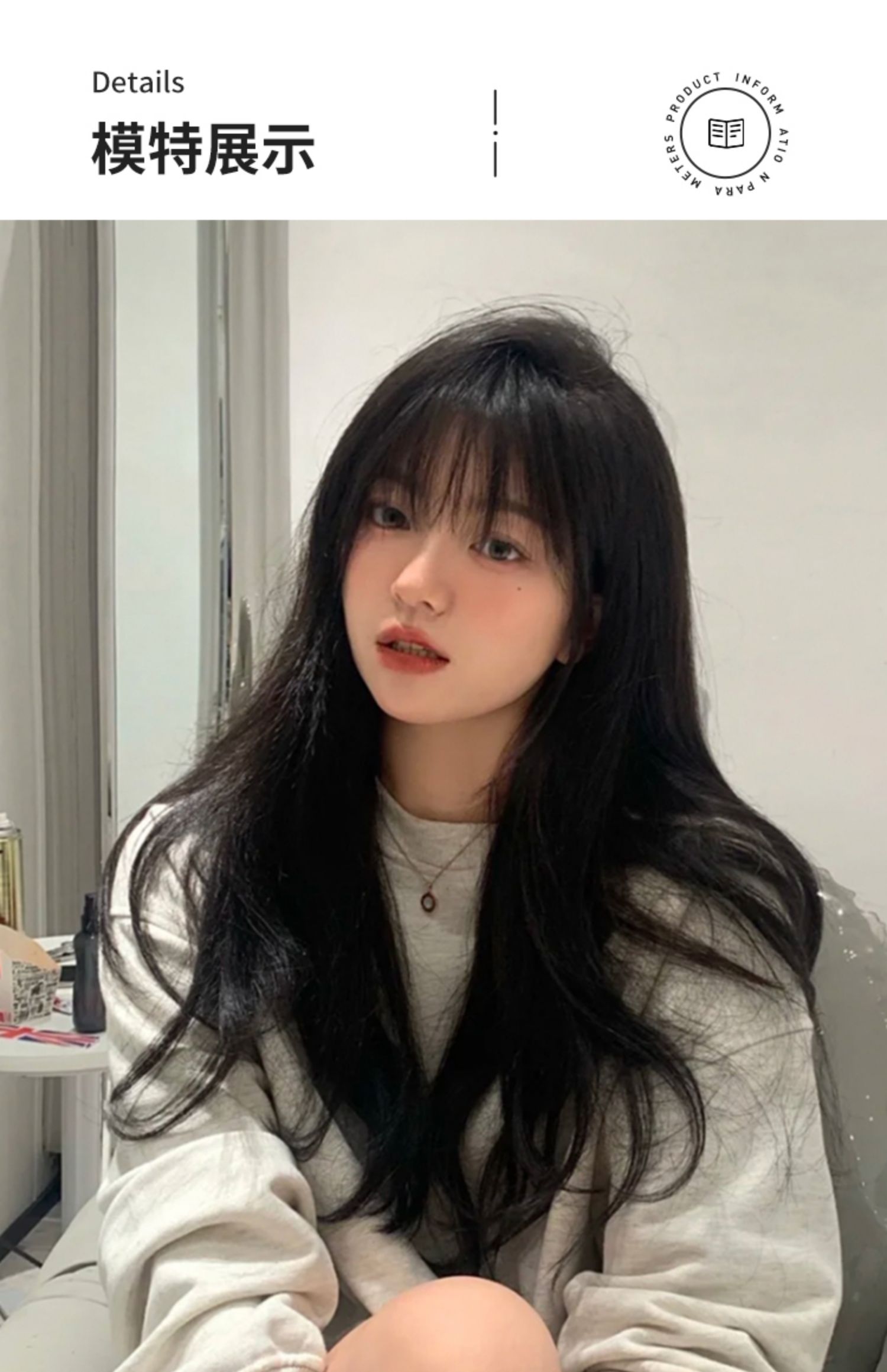 假发女长发长卷发大波浪自然逼真微卷蓬松2021年新款时尚全头套式