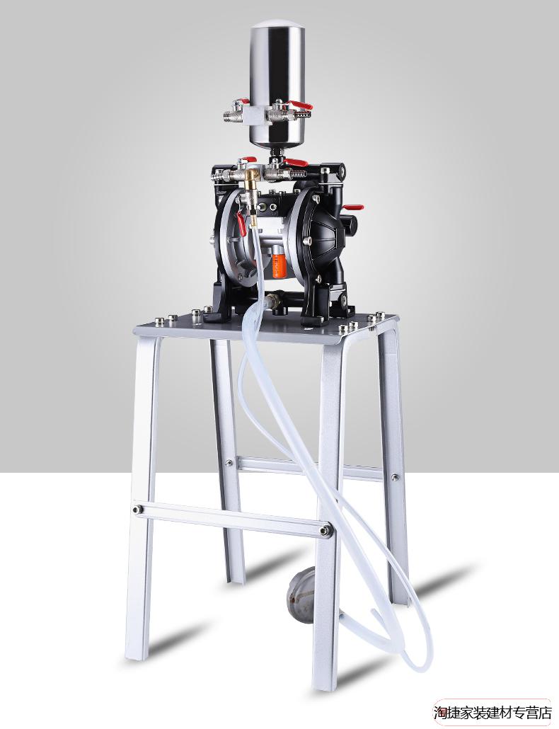 a10气动隔膜泵耐腐蚀涂料油漆喷枪喷漆枪a15油泵a20增压泵隔膜泵a10