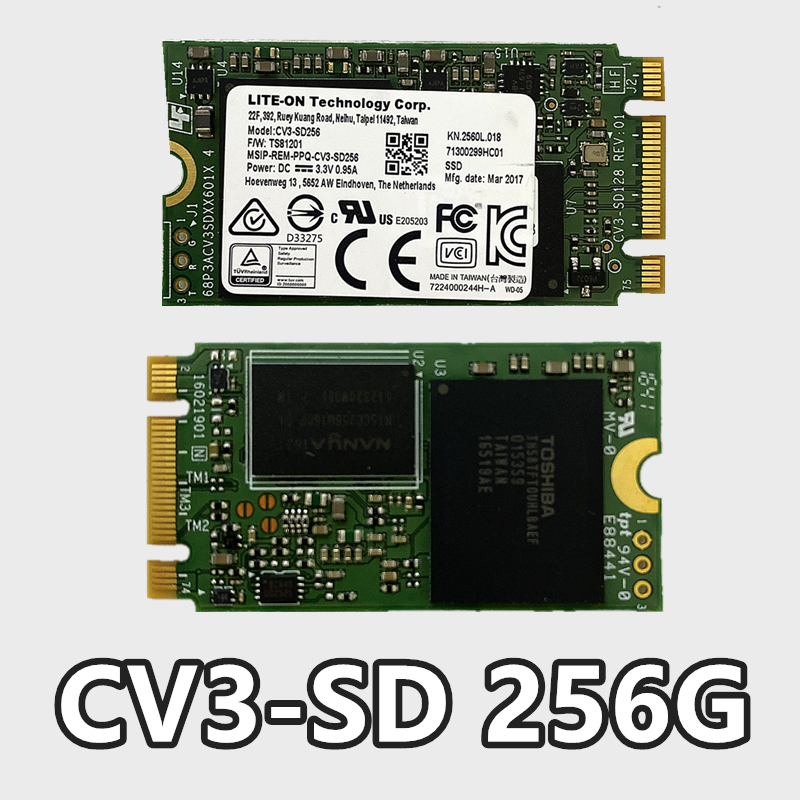 建兴cv3sd128g256g512gm22242ngffssd东芝马牌固态硬盘褐色