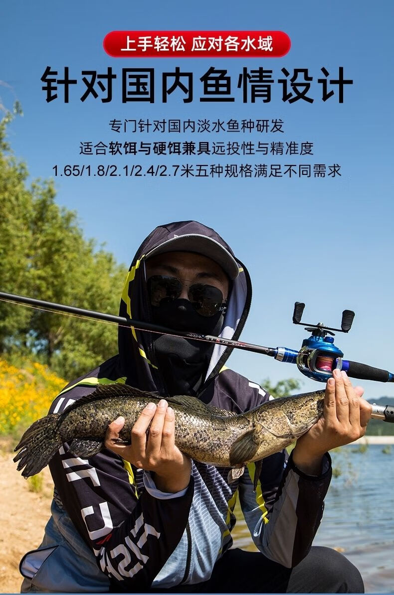 光威gw同款鱼竿路亚竿套装枪柄水滴轮鱼竿海竿抛竿路亚套装黑鱼远投